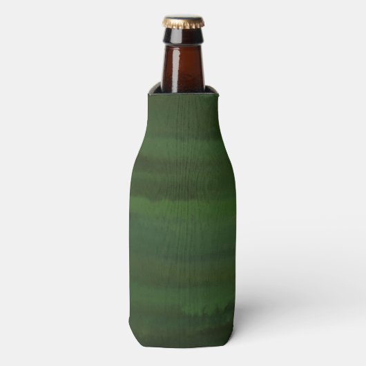 Groen is mijn favoriete kleur flesjeskoeler (Fles Voorkant)