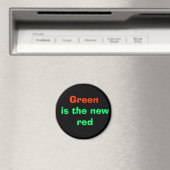 Groen is nieuw rood magneet (Insitu (Vaatwasser))