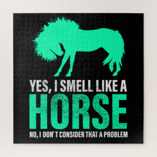 Groen Ja, Ik Ruik Als Een Paard  Legpuzzel
