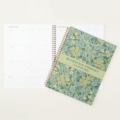 Groen Jasmin Bloempatroon 2026 Planner (Display)