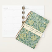 Groen Jasmin Bloempatroon 2026 Planner (Display)