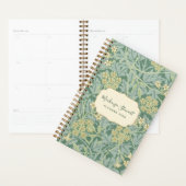 Groen Jasmin Bloempatroon 2026 Planner (Display)