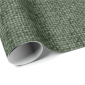 Groen jute cadeaupapier (Rol Hoek)