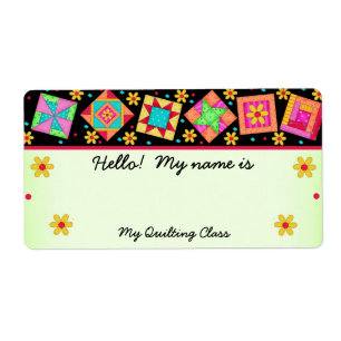 Groen kantelen blokkeren Kantel Naam tag Etiket