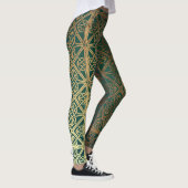 Groen Keltisch Leggings (Rechts)