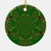  Groen Keramisch Ornament (Voorkant)