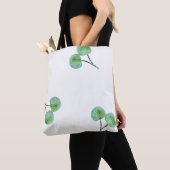 groen kersenpatroon tote bag (Dichtbij)