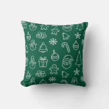 groen kerst decoratie patroon vakantie