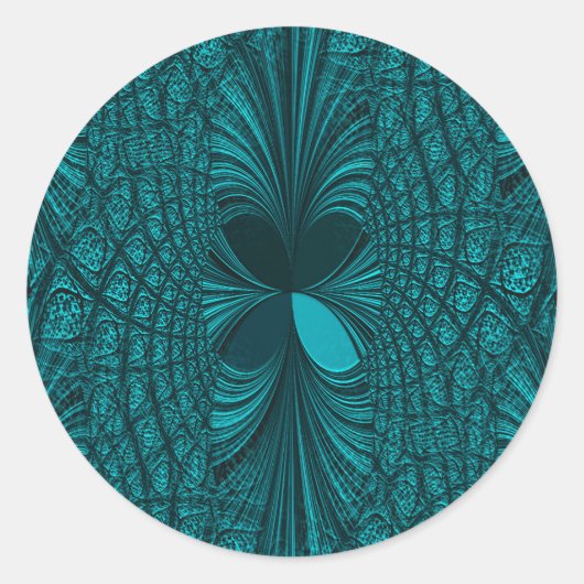 Groen Kerst sticker (Voorkant)