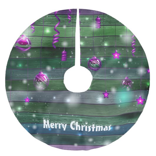  Groen Kerstboom Rok (Voorkant)