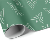 Groen kerstboompapier cadeaupapier (Rol Hoek)