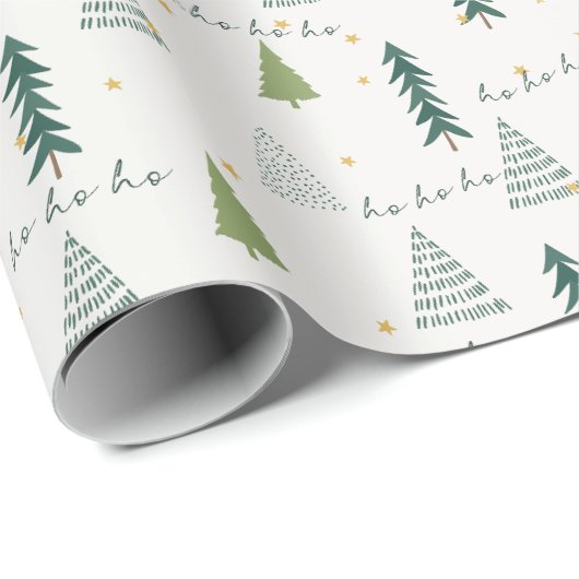 Groen kerstboompapier cadeaupapier (Rol Hoek)