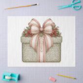 Groen Kerstcadeau Tissuepapier (Craft)