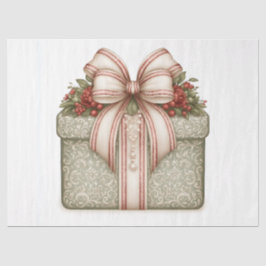 Groen Kerstcadeau Tissuepapier