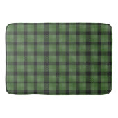  Groen Kerstmis plaid vakantie Cadeau Badmat (Voorkant)