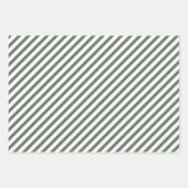 Groen kerstpapier voor de bosbouw inpakpapier vel (Voorkant 3)