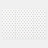 Groen kerstpapier voor de bosbouw inpakpapier vel (Voorkant 2)