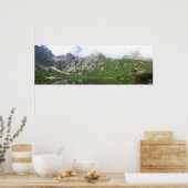 Groen Kiezmarski Meer Tatras Poster (Keuken)