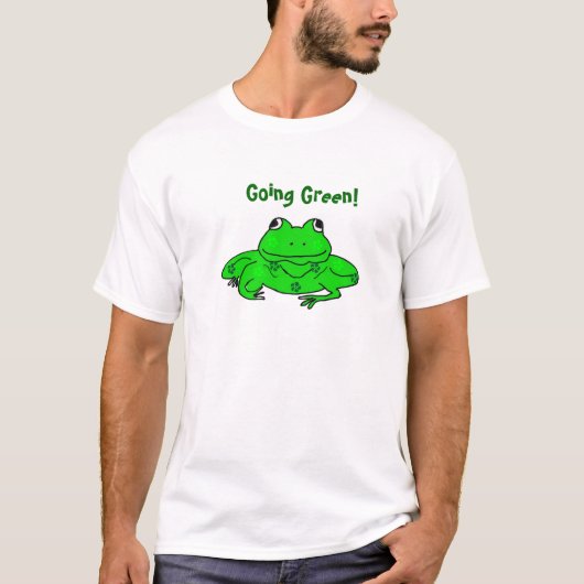Groen! Kikker Shirt (Voorkant)