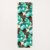 Groen kikkerstel Thunder_Cove Yogamat (Achterkant)