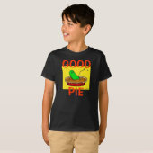 Groen Kind "Good Pie" Shirt (Voorkant volledig)