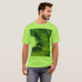 Groen Kiwi Stropdas Die Fun voor de zomer T-shirt (Voorkant volledig)
