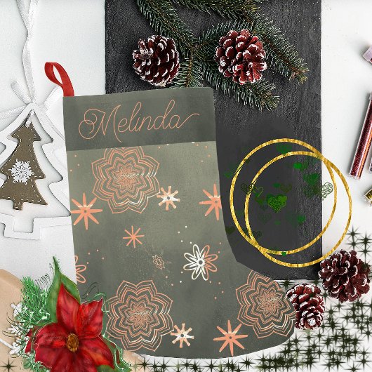 Groen Kleine Kerstsok