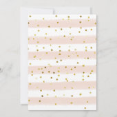 Groen Kleine Pompoen is op weg Uitnodiging (Achterkant)