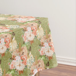  groen kleine pompoenen Baby shower decor Tafelkleed