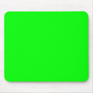 Groen kleurdecor voor neonkleuren die u kunt aanpa muismat
