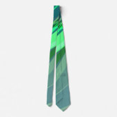 Groen kleurrijk Abstract Stropdas (Achterkant)