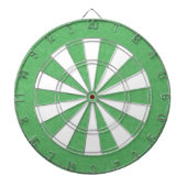 Groen kleurrijk karton voor retro dartbord (Voorkant)