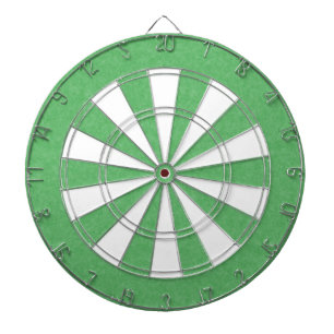 Groen kleurrijk karton voor retro dartbord