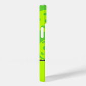 Groen Koel Modern Monogram Case-Mate iPhone Case (Achterkant / Rechts)