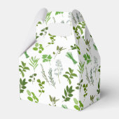 Groen koken Culinaire tuin kruiden Bedankdoosjes (Achterkant)