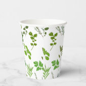 Groen koken Culinaire tuin kruiden Papieren Bekers (Rechts)