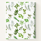 Groen koken Culinaire tuin kruiden recept Notitieboek (Achterkant)