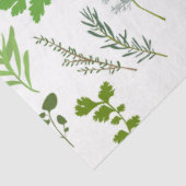 Groen koken Culinaire tuin kruiden Tissuepapier (Detail)