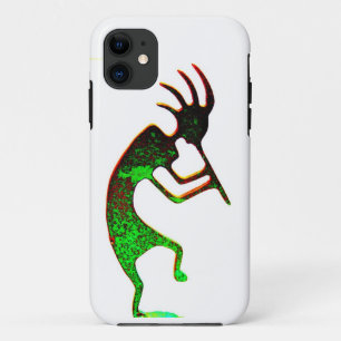 Groen kokopelli-hoesje Case-Mate iPhone case