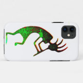 Groen kokopelli-hoesje Case-Mate iPhone case (Achterkant (horizontaal))