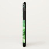 Groen Kompas Edelsteen Strass Gouden Sparkle Case-Mate iPhone Case (Achterkant/links)