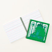 Groen Koningin Notitieboek (Binnen)