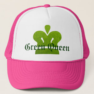 Groen koningin Pet! Trucker Pet