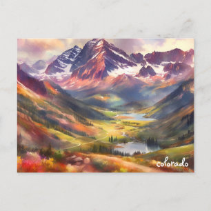 groen kopen Travel  Colorado Springs Briefkaart