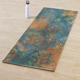 Groen Koper Patina Yogamat