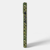 Groen Krokodillenleer Patroon Case-Mate iPhone Case (Achterkant / Links)