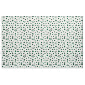 Groen kronkelharten, pom Poms, Megaphone Pattern Stof (Fat Quarter)