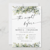 Groen Kruiden De Nacht Voor Uitnodiging (Voorkant)