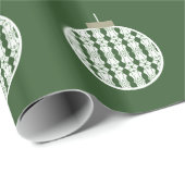 Groen kunstdecodecoratie cadeaupapier (Rol Hoek)