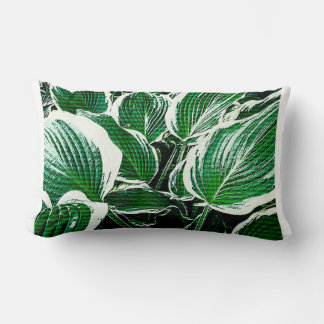 Groen Kussen met Patroon